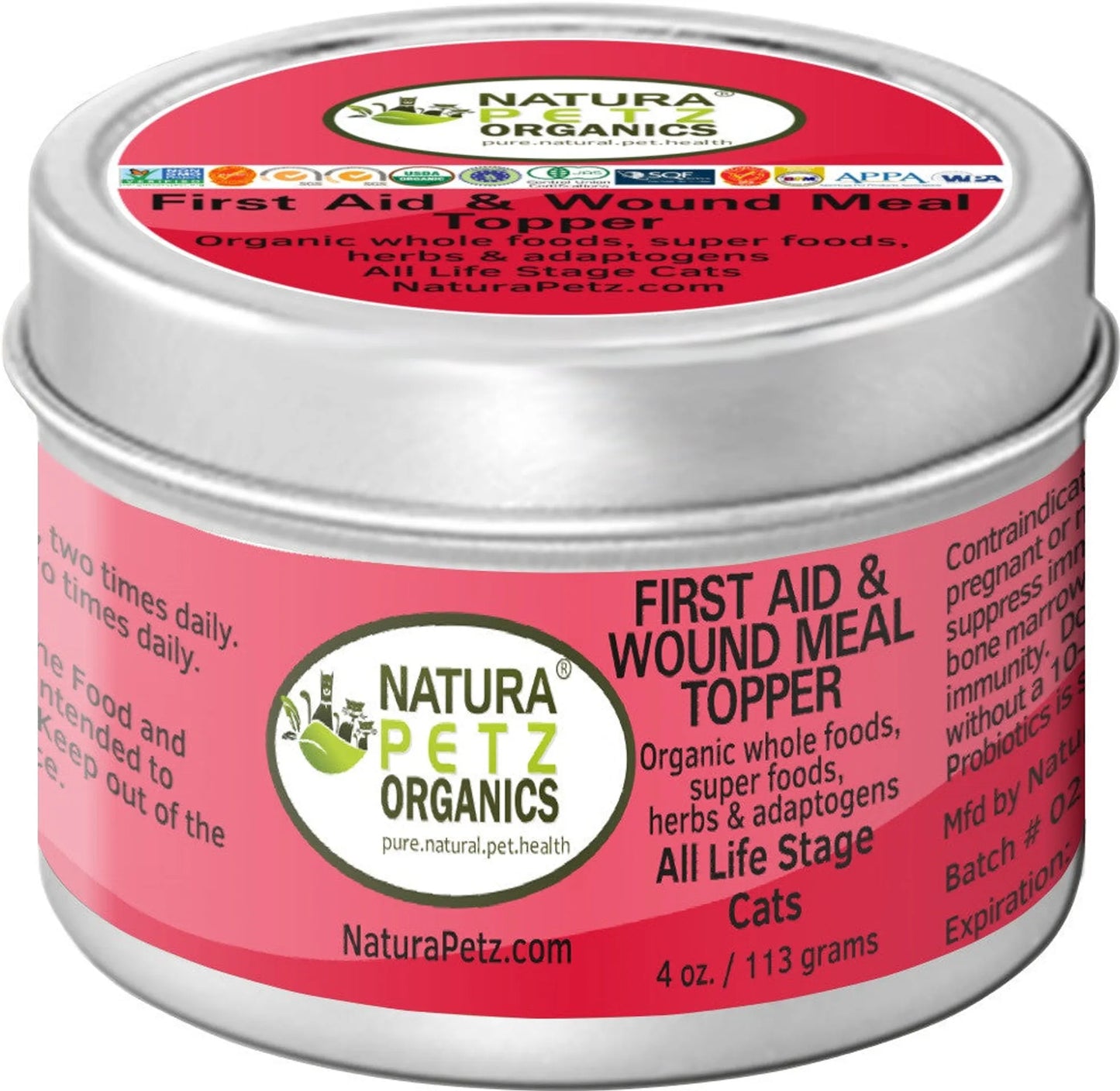 First Aid & Wound Meal Topper For Dogs And Cats* - Internal And External First Aid Remedy*