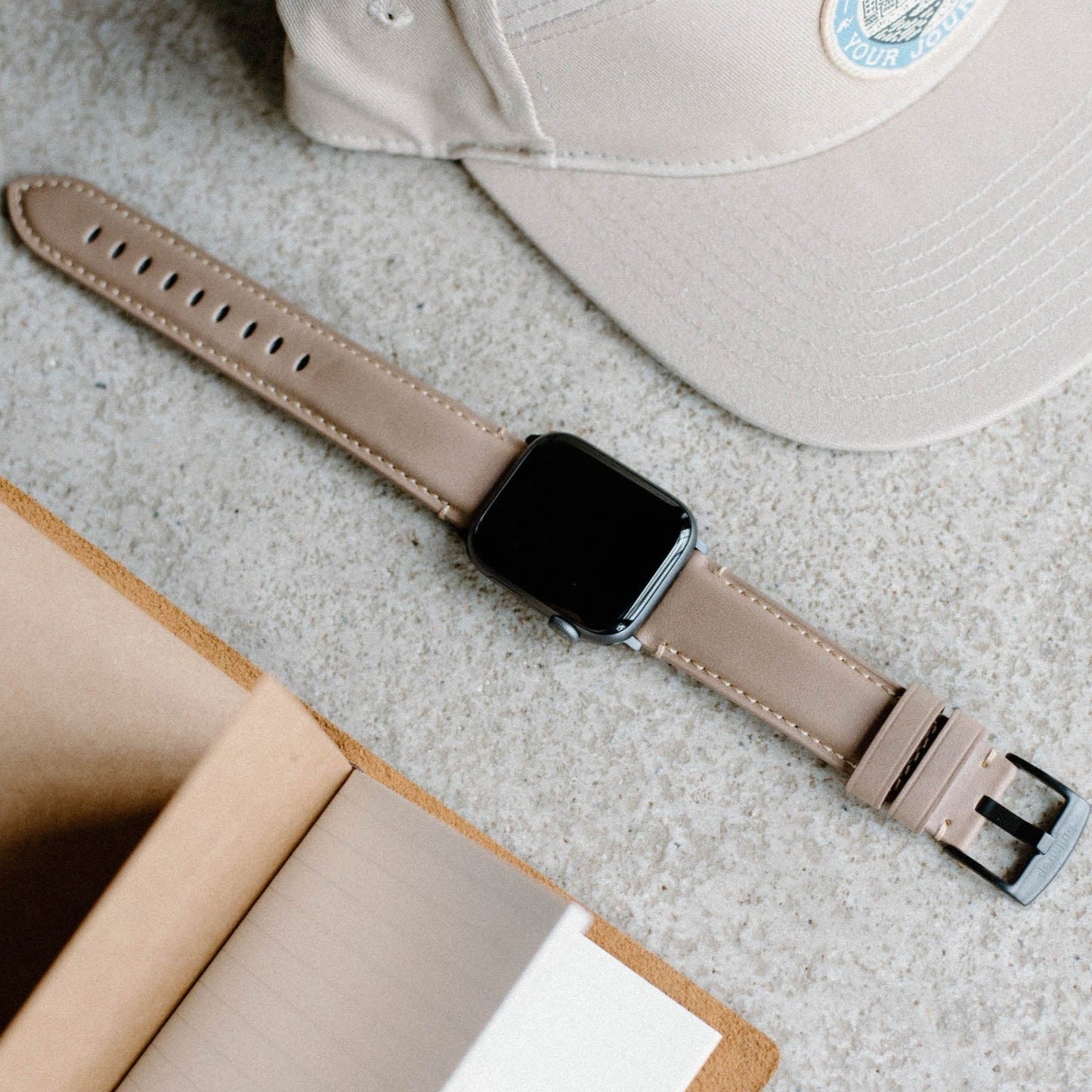 Leather Apple Watch Strap - Dune by Bullstrap