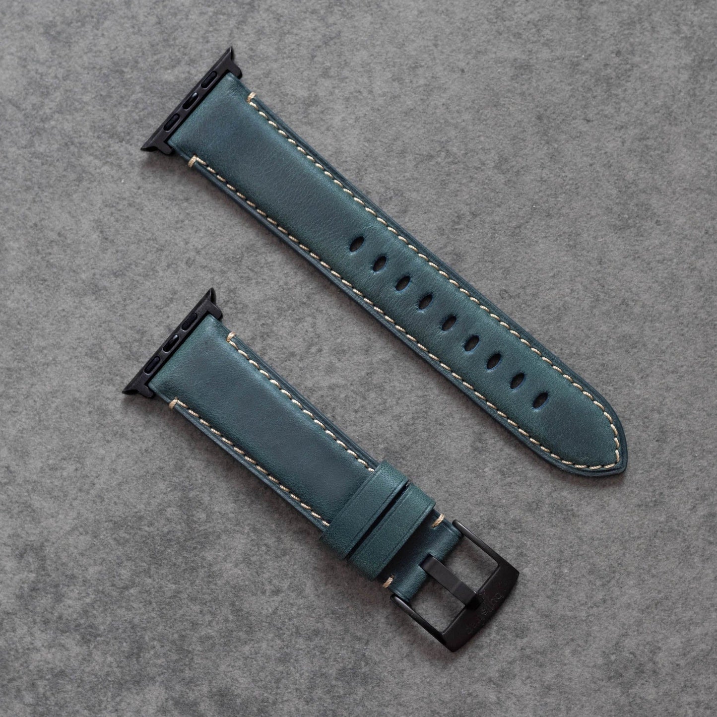 Leather Apple Watch Strap - Ocean by Bullstrap