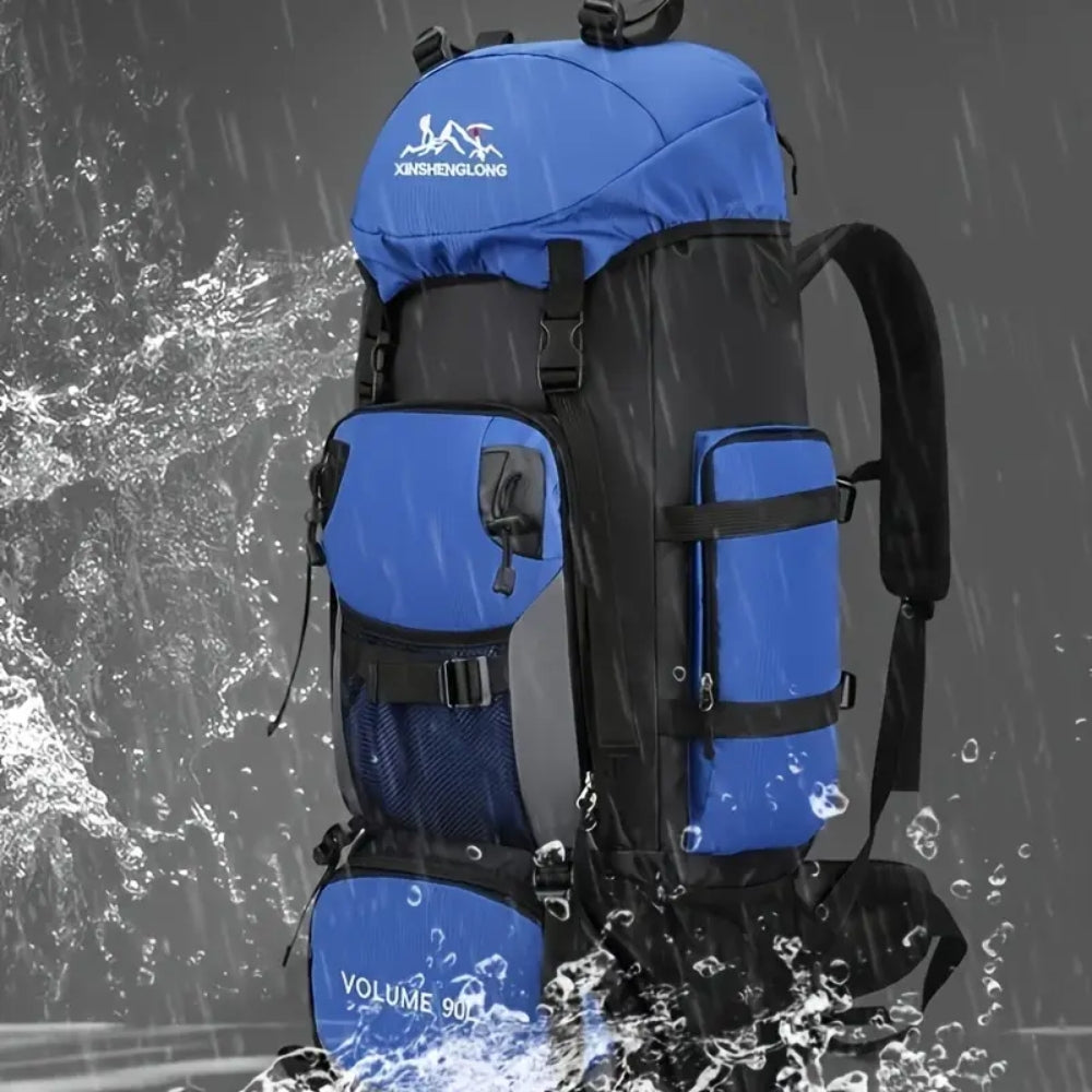 90L Waterproof Hiking Camping Backpack Trekking Travel Bag