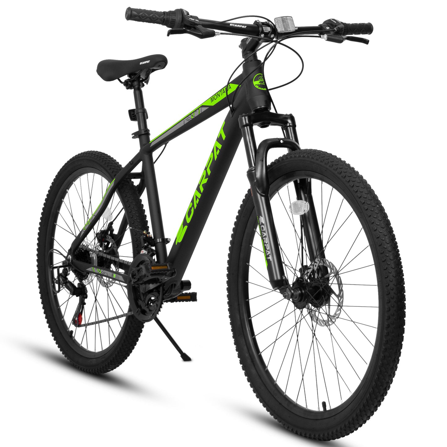A26322 26-inch Mountain Bike Aluminum Frame Shock Absorbing Front Fork Bike 21-speed Disc Brake Mountain Bike