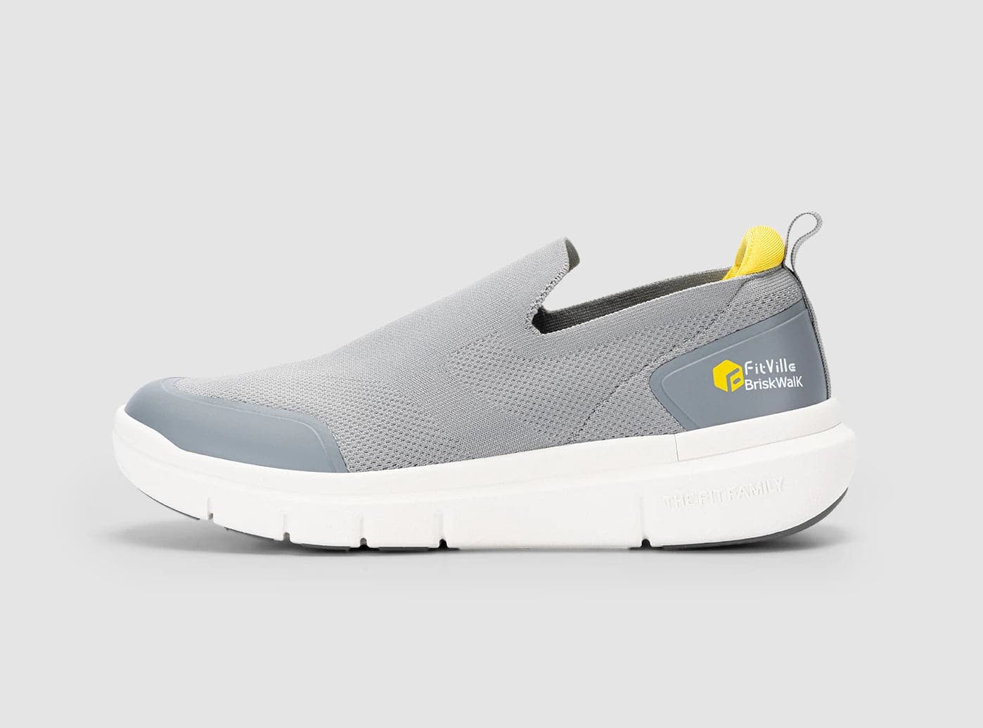 FitVille Men's BriskWalk Recovery Slip-On V1 by FitVille