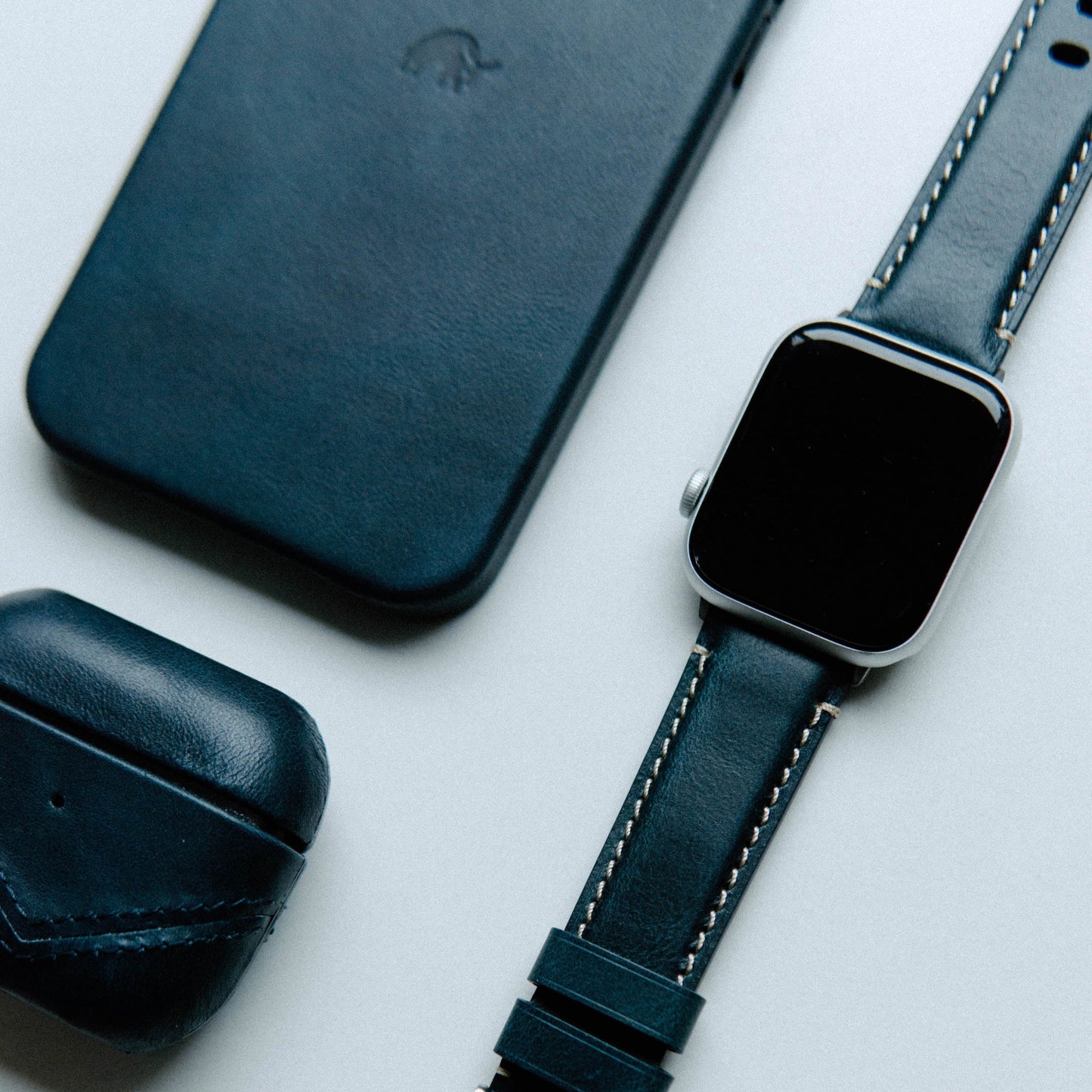 Leather Apple Watch Strap - Ocean by Bullstrap