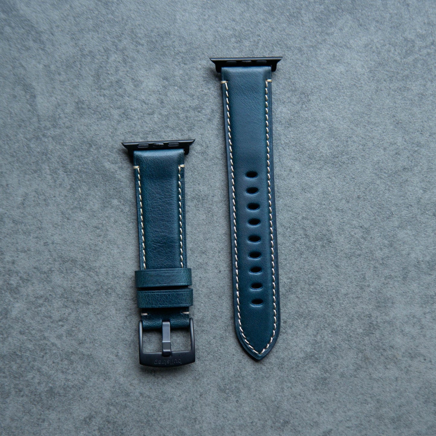 Leather Apple Watch Strap - Ocean by Bullstrap