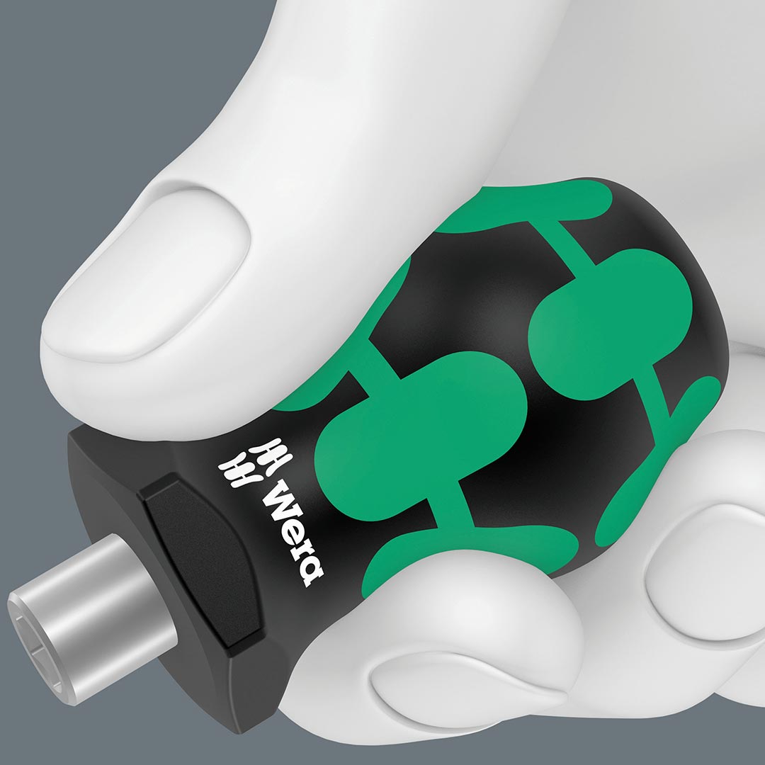 Wera Stubby Magnetic 1/4" Bitholding Screwdriver Handle