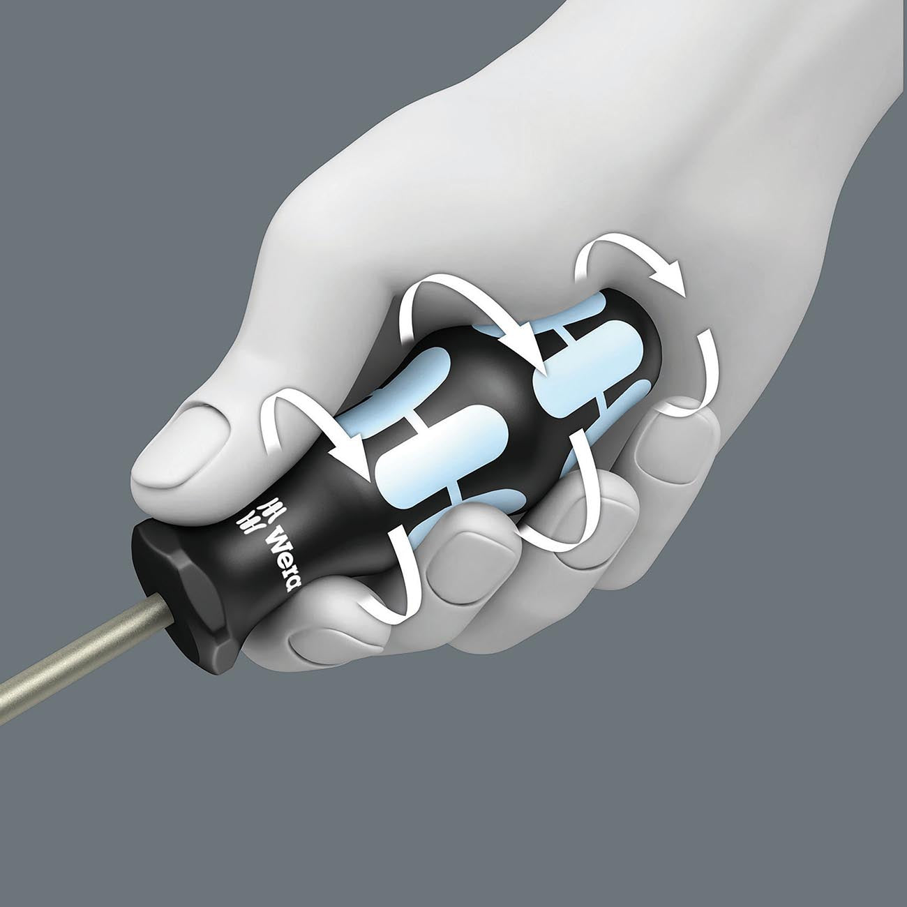 Wera Stainless Steel Screwdriver: Slotted 3mm X 80mm (without Lasertip)