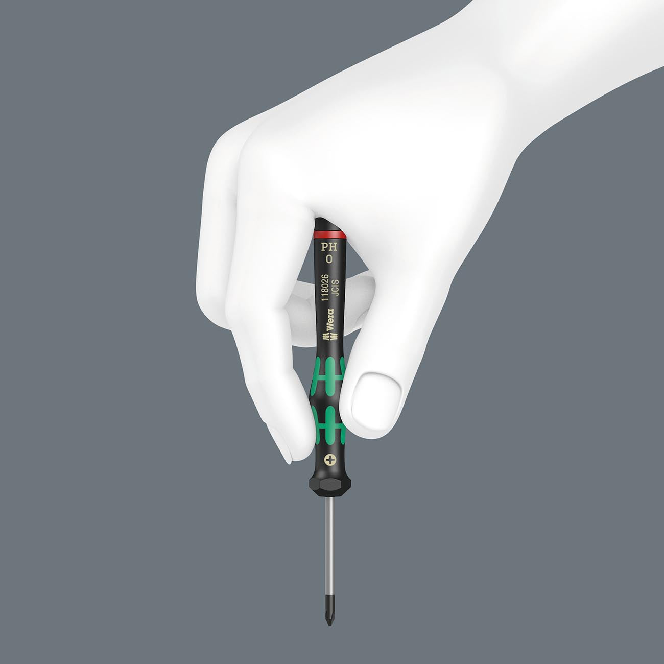 Wera Micro Electronics Precision Metric Hex-plus Screwdriver - 2.5mm X 60mm