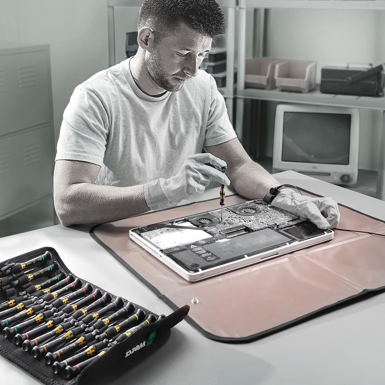 Wera Kraftform Micro Esd big-pack For Electronics (25 Piece Set)