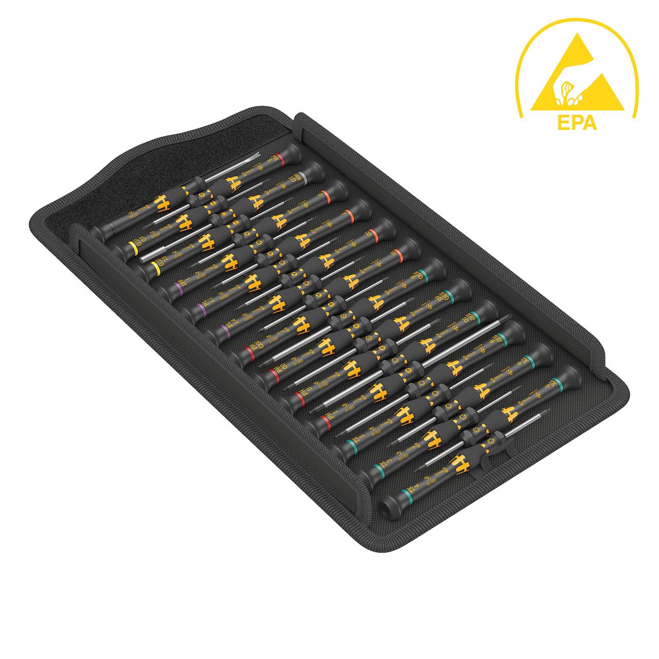 Wera Kraftform Micro Esd big-pack For Electronics (25 Piece Set)