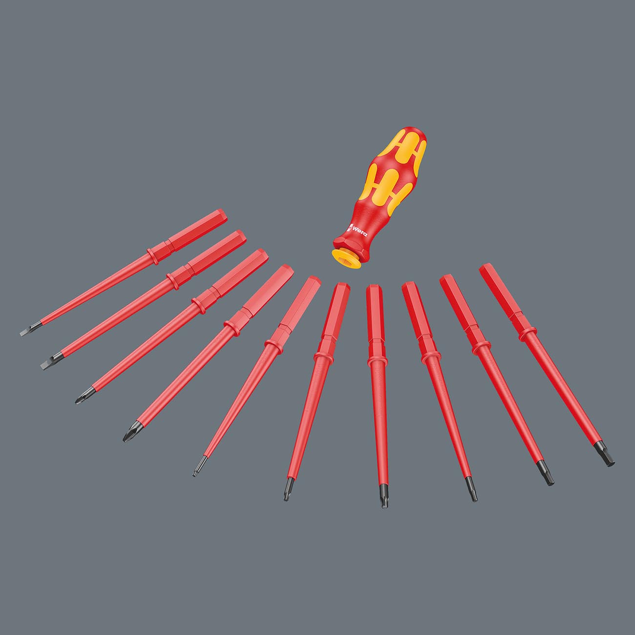 Wera Insulated Multi-bit Set With Handle And Interchangeable Blades (18-piece Set)