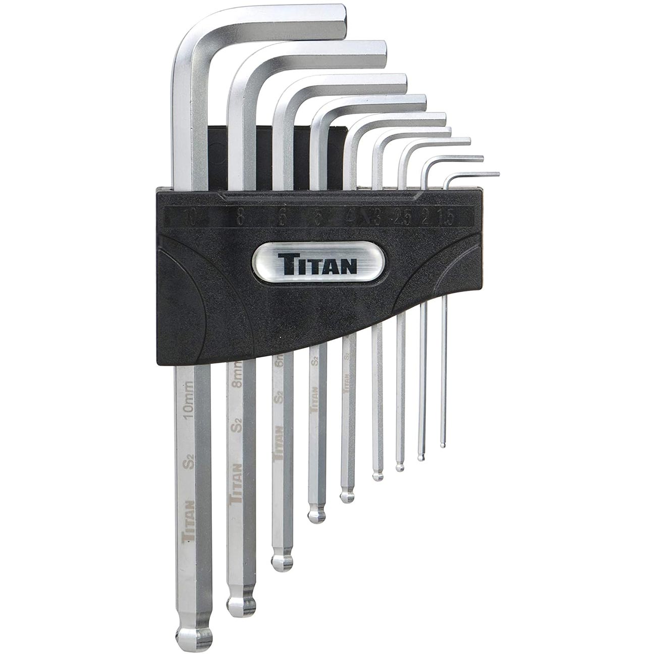 Titan Metric Detent Ball Hex Key Set (9 Piece Set)