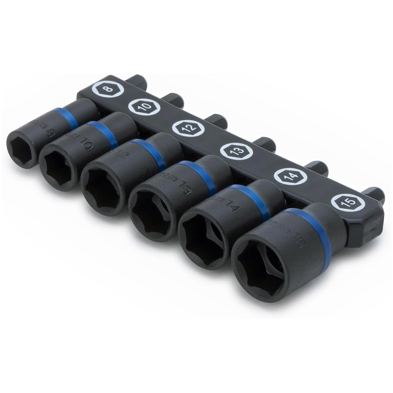 Titan Metric Impact Nut Driver Set (6 Piece Set)