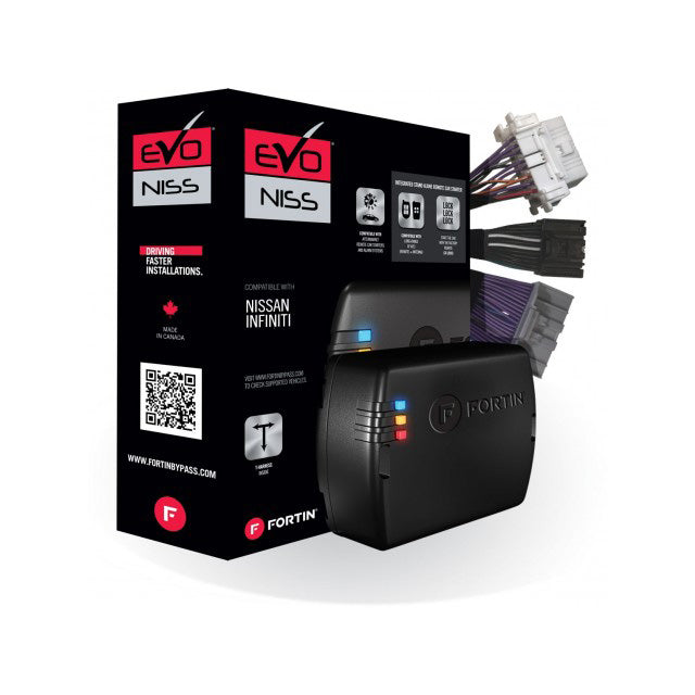 Fortin Evo‐all & T‐harness For Select Nissan And Infiniti Push‐to‐start 2020-2024