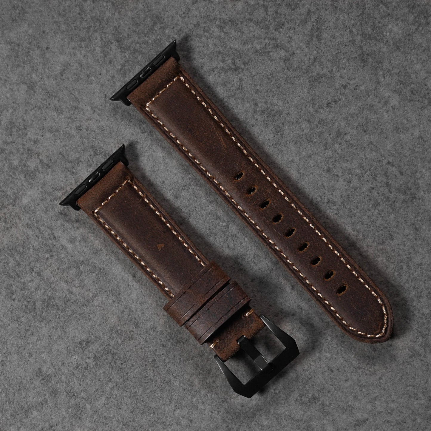 Leather Apple Watch Strap - Terra by Bullstrap