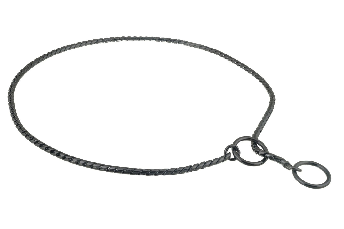 Slip Snake Show Chain Collar (22 in x 3.8mm)