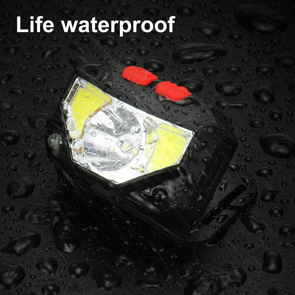 Bright Waterproof USB Rechargeable LED Head Lamp