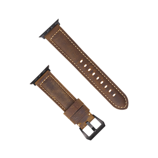 Leather Apple Watch Strap - Terra by Bullstrap