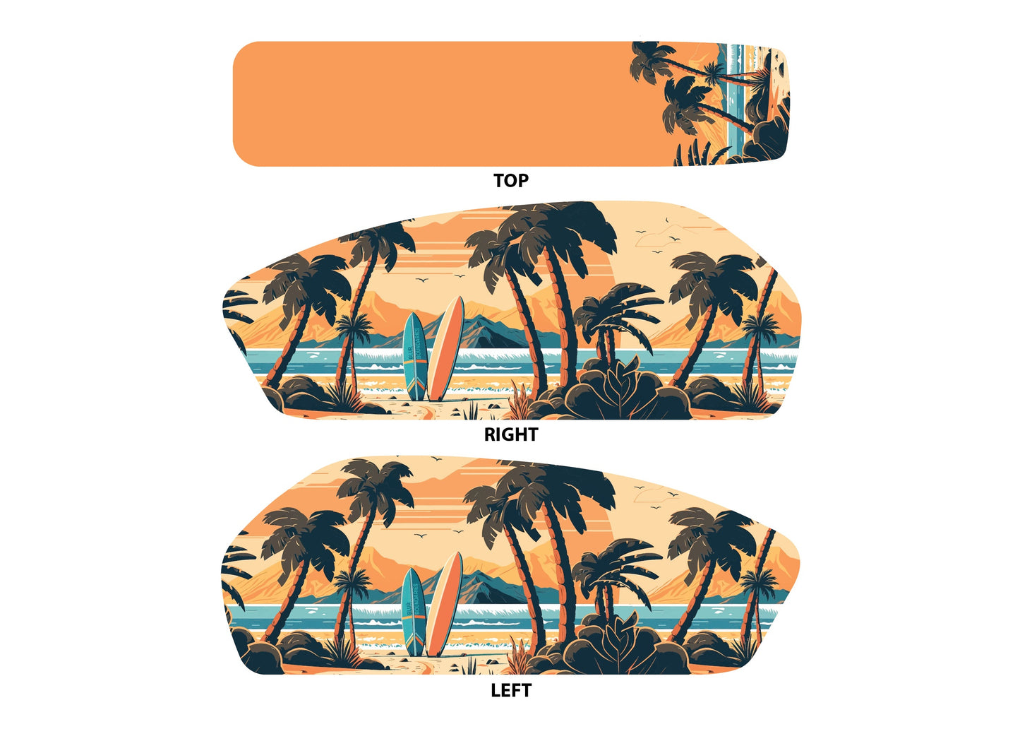 Aloha Decal by Blur Boundaries