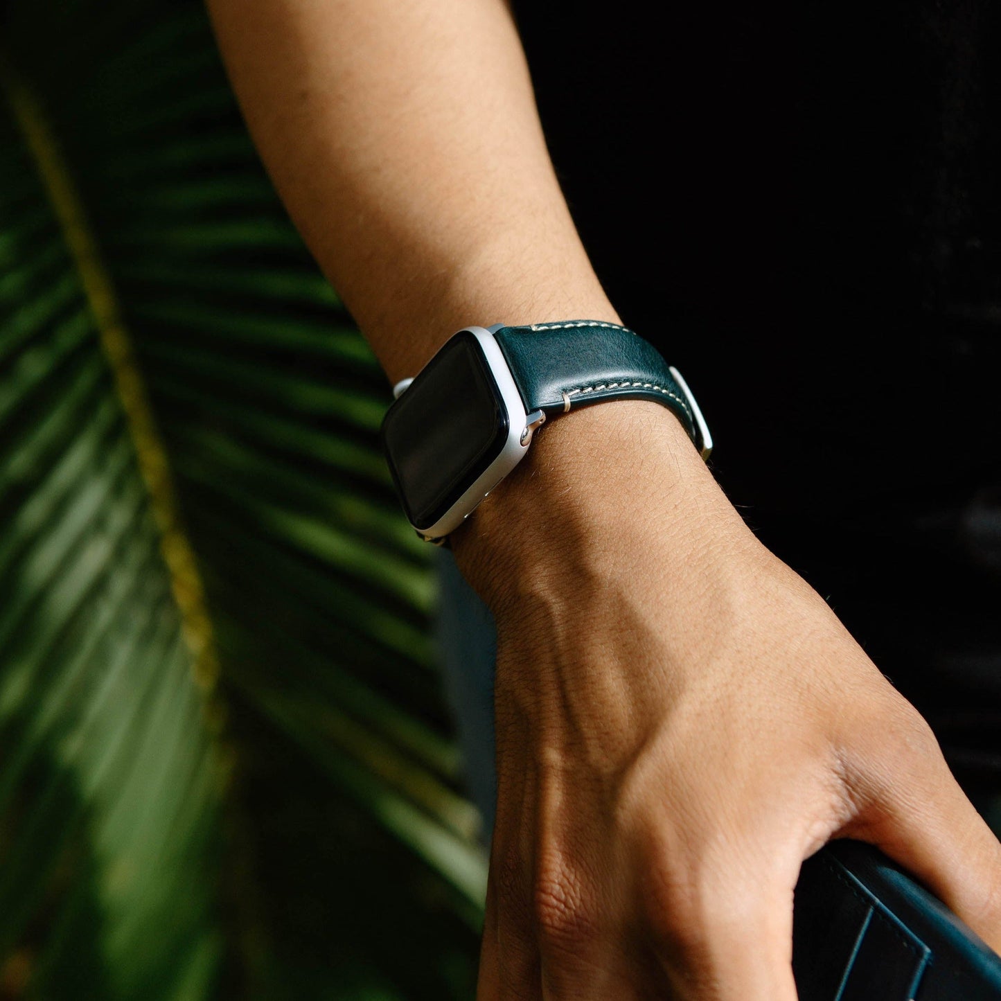 Leather Apple Watch Strap - Ocean by Bullstrap