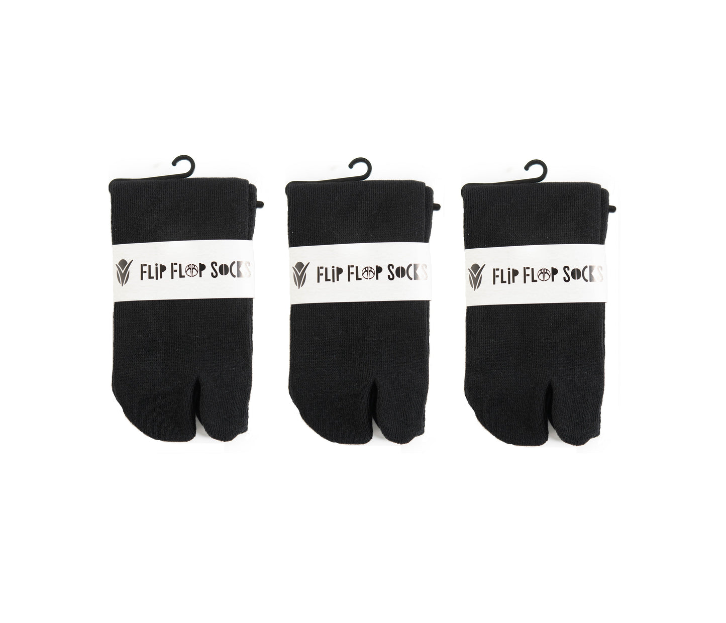 V-Toe Flip-Flop Socks Ankle Tabi 3 Pairs Thicker Comfy Warm Styles Athletic or Casulal by V-Toe Socks, Inc