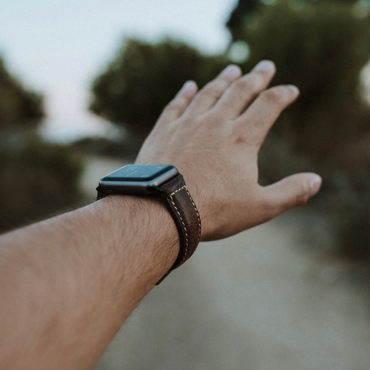 Leather Apple Watch Strap - Terra by Bullstrap