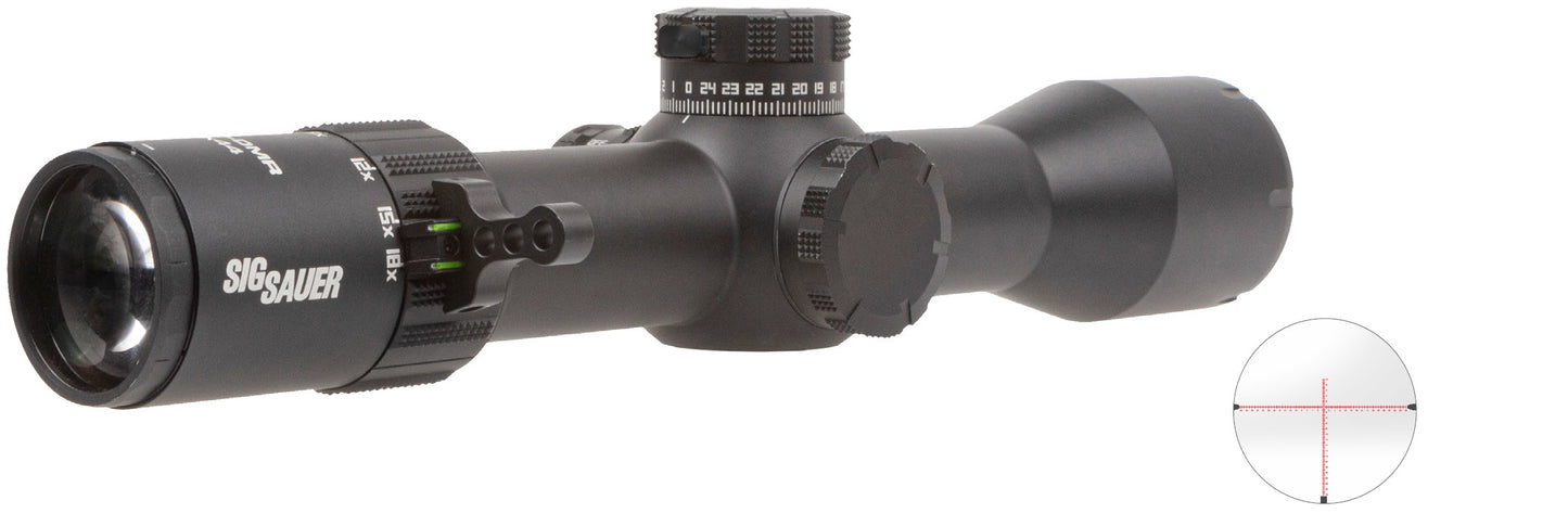 SIG SAUER Tango-dmr 3-18x44 34mm Moa 2.0