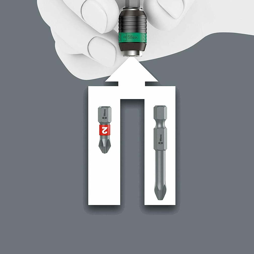 Wera 2” Universal 1/4” Magnetic Bitholder
