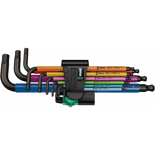Wera Metric Hex-plus Allen Wrench Set (9-piece Set)