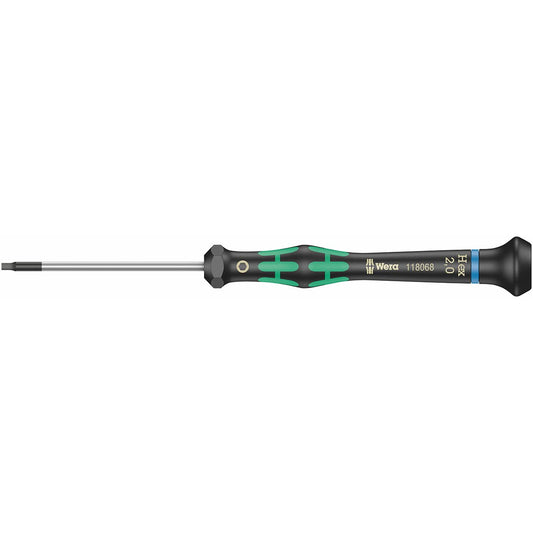 Wera Micro Electronics Precision Metric Hex-plus Screwdriver - 2mm X 60mm