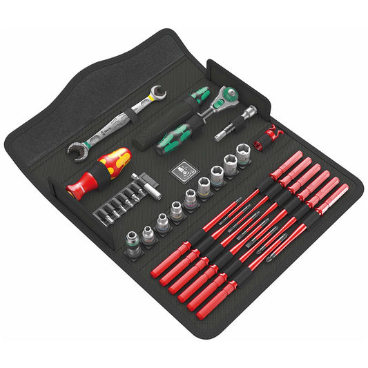 Wera Vde Insulated Kraftform Kompakt W 2 Metric Maintenance Set (35-piece Set)