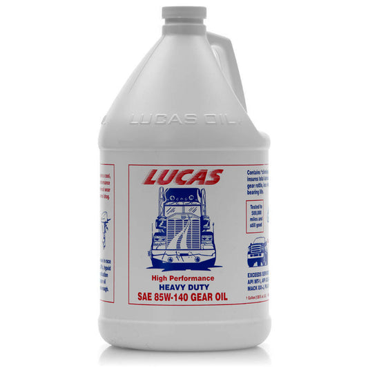 Lucas Oil Sae 85w-140 Plus H/d Gear Oil - 1 Gallon