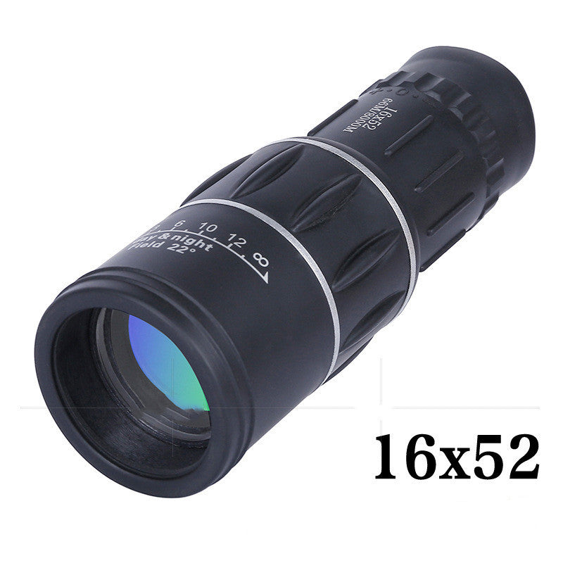 Handheld Summer And Winter Monocular HD Large Caliber Optical Telescope Spotting Scope 16 X52 Children's Outdoor Telescope