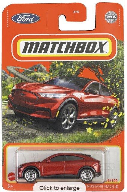 Matchbox Mainline 2021 Ford Mustang Mach-E - The Hammer Sports